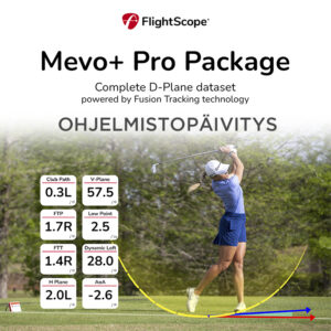 FlightScope Mevo+ PRO PACKAGE (avaa lisää dataa)